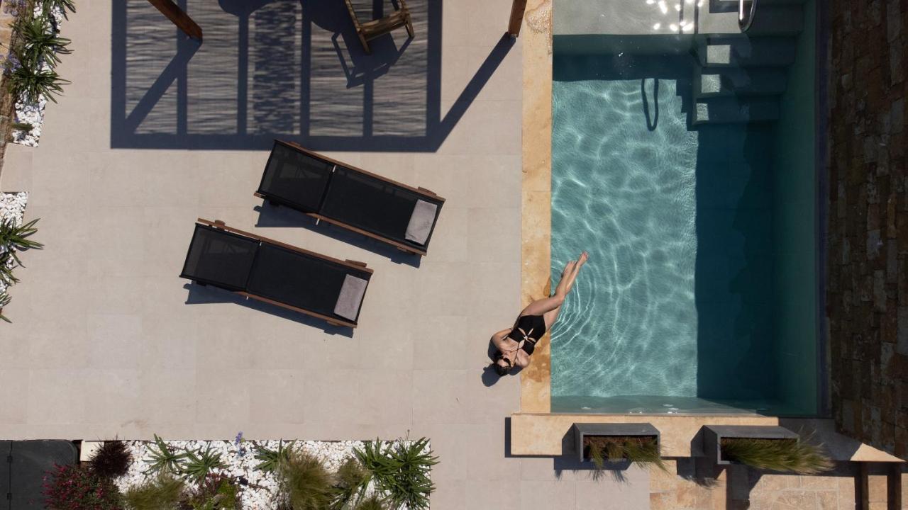 Pnoes Luxury Suites Paliouri Exterior foto