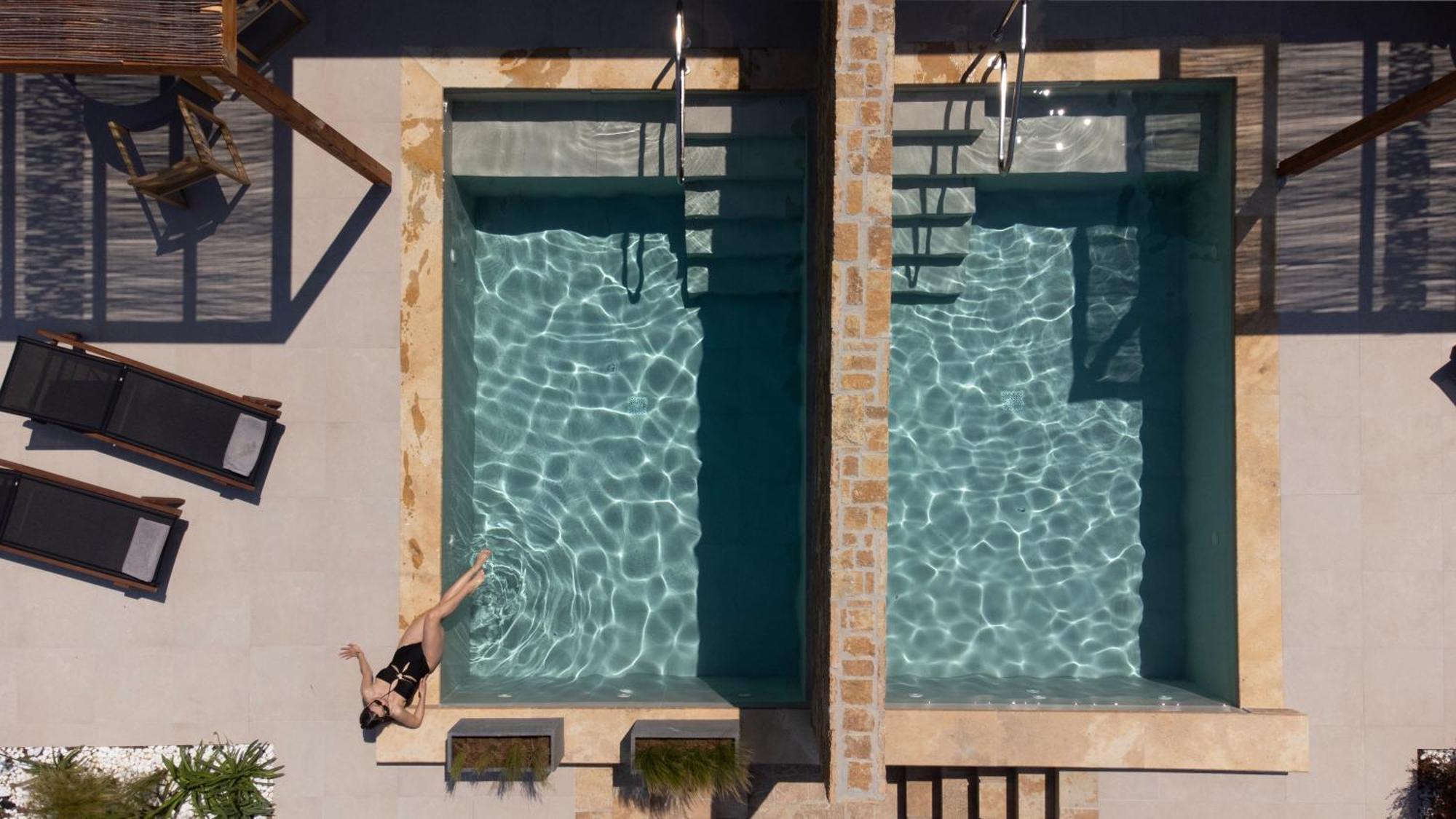 Pnoes Luxury Suites Paliouri Exterior foto